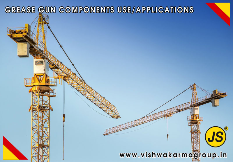 Grease Gun Components and Lubricating Equipments Uses & Applications