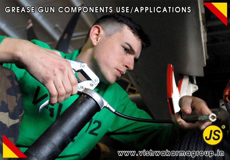 Grease Gun Components and Lubricating Equipments Uses & Applications